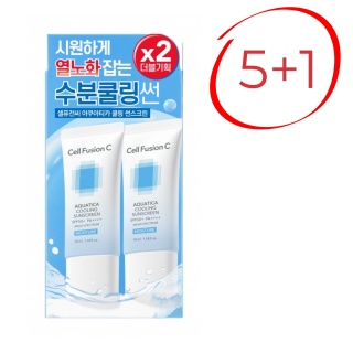 Cell Fusion C Expert Aquatica Cooling Sunscreen SPF50+ 2 x 35 ml (5+1)