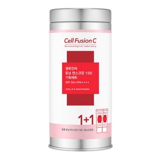 Cell Fusion Toning Sunscreen 100 SPF50+ 2 x 35 ml