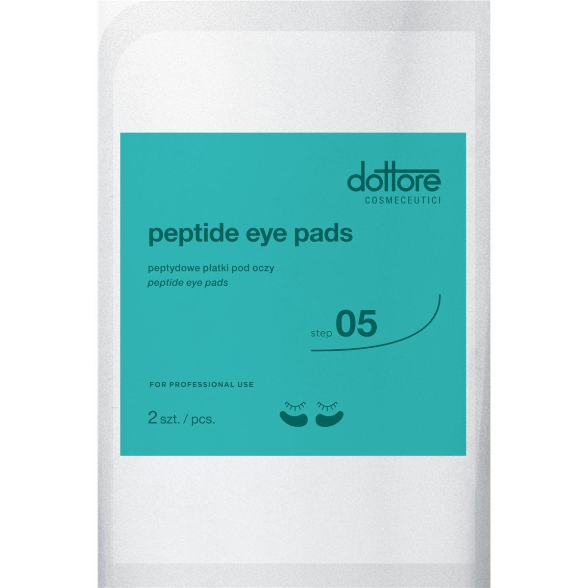 DOTTORE PEPTIDE xpress eye pads 12x2 szt.