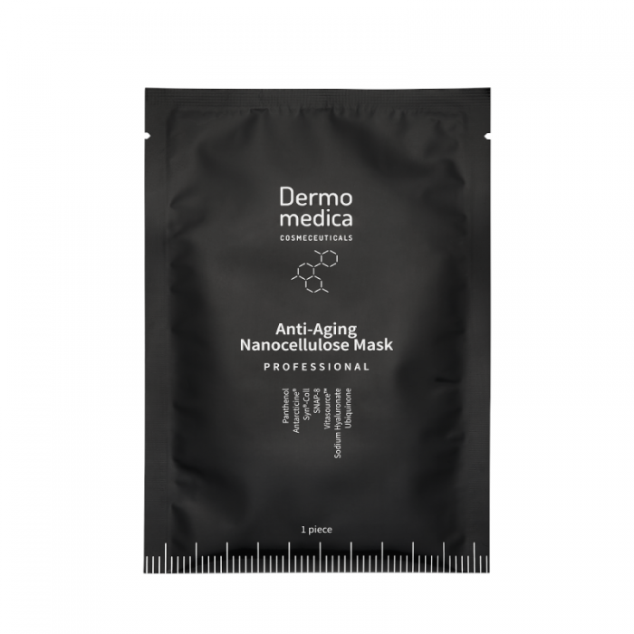 DERMOMEDICA Anti-Aging Nanocellulose Face&Neck Mask 10 szt