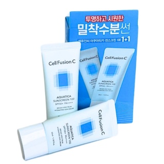 Cell Fusion Aquatica Sunscreen 100 SPF 50+ / PA ++++ 2x35 ml