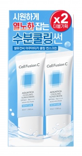 Cell Fusion C Expert Aquatica Cooling Sunscreen SPF50+ 2 x 35 ml